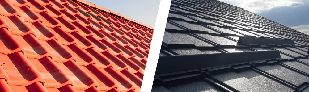 Țiglă metalică sau ceramică: greutate, durată, preț | Ghid