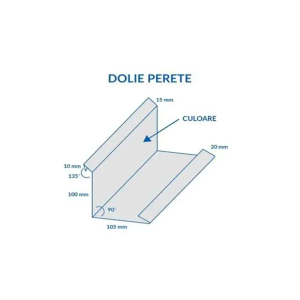 Blachotrapez Dolie perete