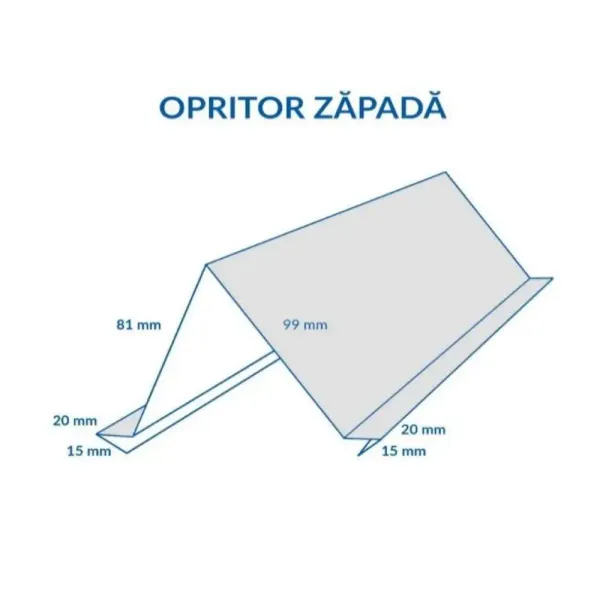Blachotrapez Opritor de zăpadă