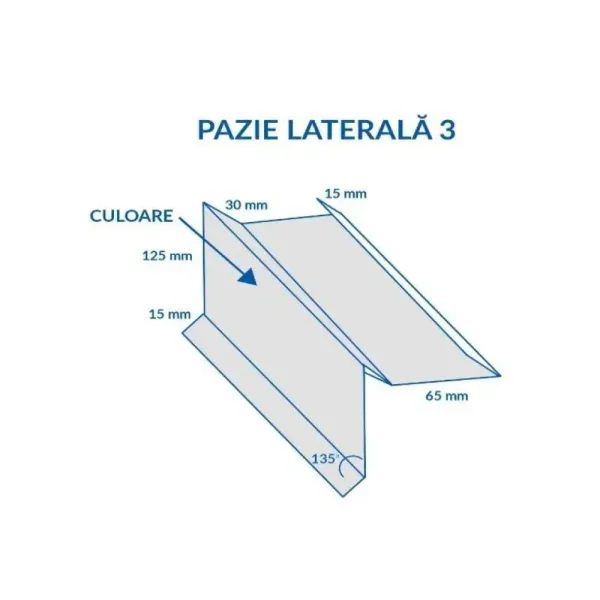 Blachotrapez Pazie laterală 3