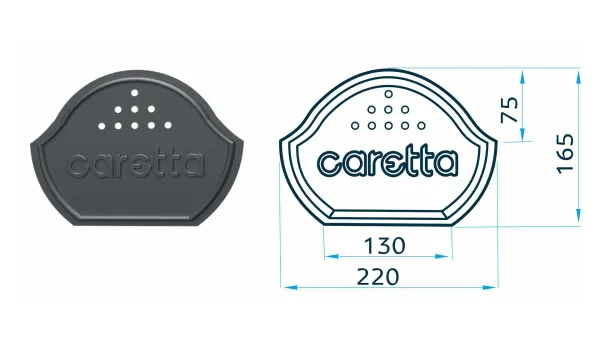 Caretta Capac coamă 334