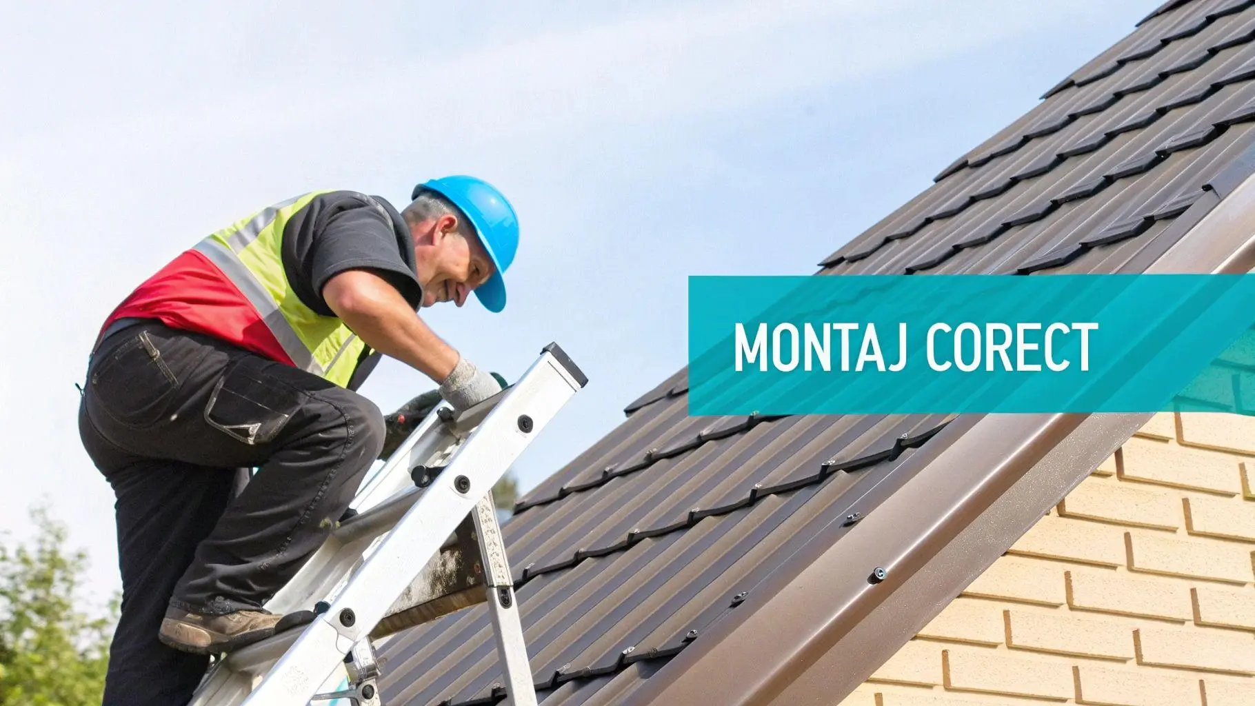 Ghid montaj tigla metalica: cum să montezi un acoperiș durabil